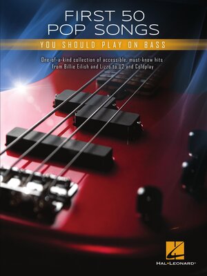 cover image of First 50 Pop Songs You Should Play on Bass